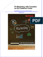 Full download ebook eBook PDF Marketing 10th Canadian Edition by Frederick Crane pdf