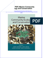 Full download ebook eBook PDF Marine Community Ecology and Conservation pdf