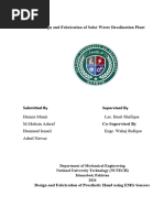 Solarstill Report Fyp