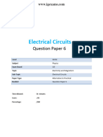 43.6 Electric Circuits CIE IGCSE Physics Practical QP