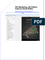 Full Download Ebook Ebook PDF Marketing 4th Edition Australia by David Waller PDF