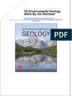 Instant Download Ebook PDF Environmental Geology 4th Edition by Jim Reichard PDF Scribd