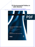 Instant Download Ebook PDF Environmental Politics in Latin America PDF Scribd