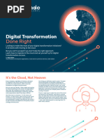 Ebook Digital Transformation Done Right