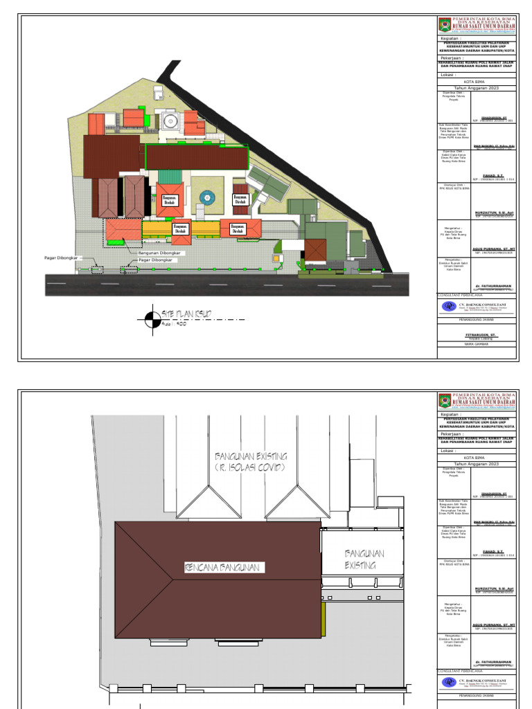Layout Bangunan Rawat Jalan (Pengurangan Poli) | PDF