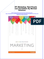 Full Download Ebook Ebook PDF Marketing Real People Real Choices 3rd Edition by Michael Solomon PDF