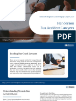 Henderson Bus Accident Lawyers - Benson & Bingham