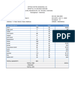 Shipment Invoice 032-2023