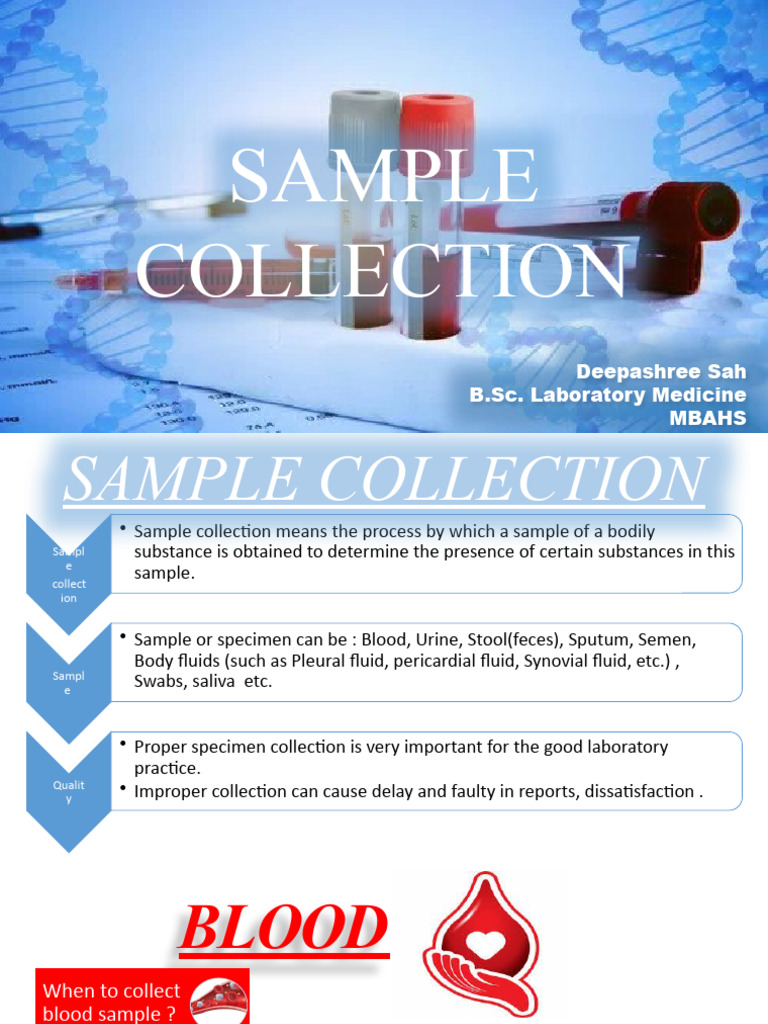 Sample Collection | PDF | Blood Plasma | Coagulation