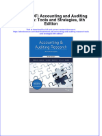 Instant Download Ebook PDF Accounting and Auditing Research Tools and Strategies 9th Edition PDF Scribd