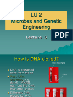 LU2 Genetic Engineering - Lecture 3
