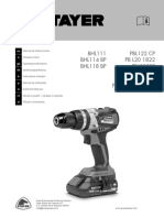 Manual Instrucciones BHL PBL PDF