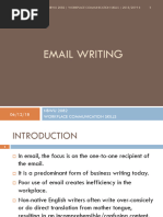 5 Email Writing