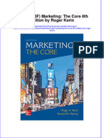 Full Download Ebook Ebook PDF Marketing The Core 8th Edition by Roger Kerin PDF