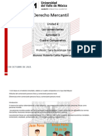 A3 - RCFPCuadrocomparativo - Derecho Mercantil