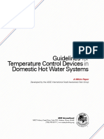 Guidelines For Temp Control Devices