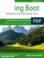 Spring Boot 2022 - Arquitectura de Back End (Spanish Edition)