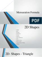 Mensuration