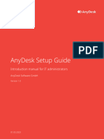 AnyDesk Setup Guide For Admins