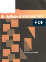 India The Challenge of Urban Governance