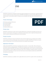 OPTEC EC 250 Product Data 2069771