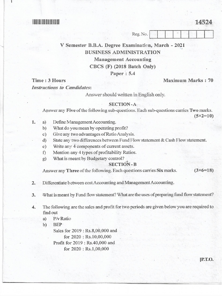 Management Accounting Pdf