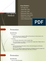 Proteomics Presentation