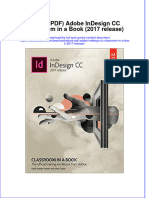 Instant Download Ebook PDF Adobe Indesign CC Classroom in A Book 2017 Release PDF Scribd