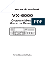 Vertex VX 6000 Operating Manual