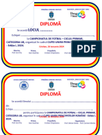 Diploma U8 Gura Râului