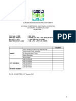 Case Study Report Problem Solving and Scientific Thinking