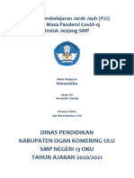 Modul Pembelajaran Jarak Jauh KELAS 8 GENAP