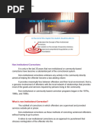 Chapter 7 - Non-Institutional Corrections Part 1