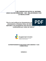 Lineamiento de Cargue de Datos Al SUI Version3 PDF