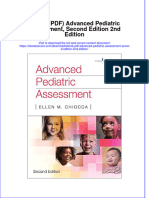 Instant Download Ebook PDF Advanced Pediatric Assessment Second Edition 2nd Edition PDF Scribd