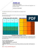 Hướng dẫn xoay Rubik 4x4