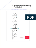 Full Download Ebook Ebook PDF Mechanics of Materials by Paul S Steif PDF