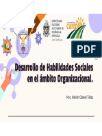 Habilidades Sociales en La Organización