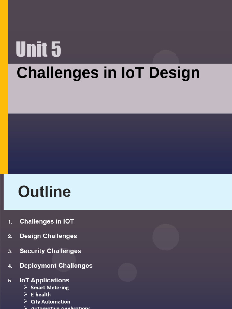 IoT Unit-5 | PDF | Smart Card | Internet Of Things