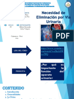 Eliminación Por Vía Urinaria - Sem