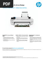 HP Designjet T125 24-In Printer HP Designjet T125 24-In Printer