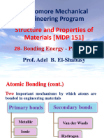 2B-Bonding Energy Mod A 10-20 