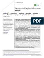 Tegoprazan Vs Vonoprazan or Esomeprazole For Night Time Gastric Acid Suppression