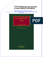Instant Download Ebook PDF Eu Shipping Law Lloyds Shipping Law Library 3rd Edition PDF Scribd