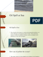 Oil Spill at Sea