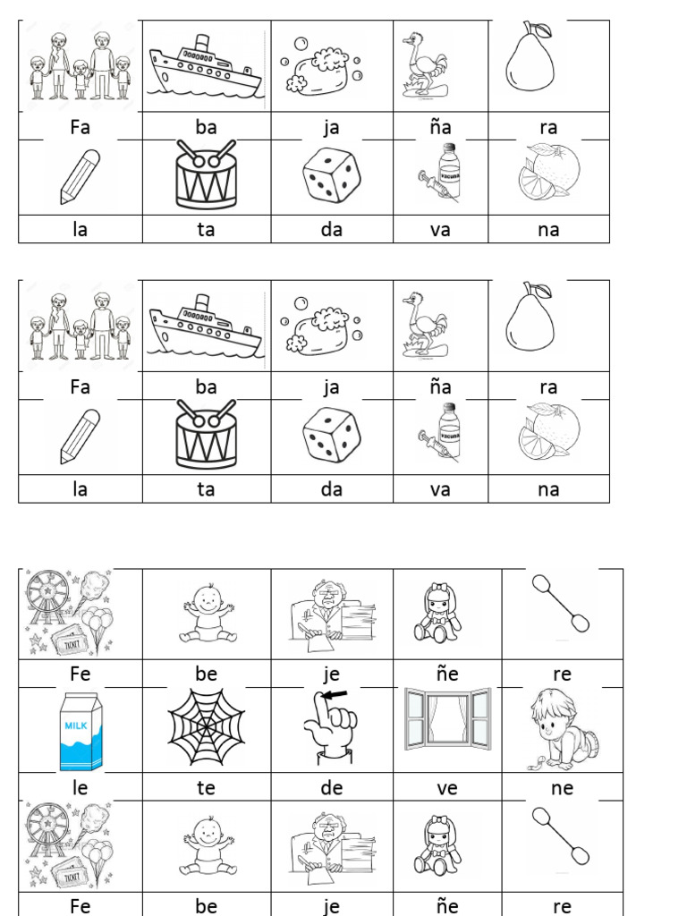 Fa Ba Ja Ña Ra | PDF