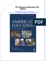 Instant Download Ebook PDF American Education 5th Edition PDF Scribd