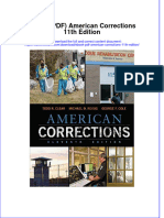 Instant Download Ebook PDF American Corrections 11th Edition PDF Scribd