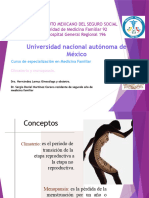 Climaterio y Menopausia