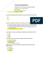 Test de Comprensión 4 MODULO 8